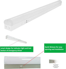 LG LED 4FT LED Strip Shop Light, 0-10V Dimmable