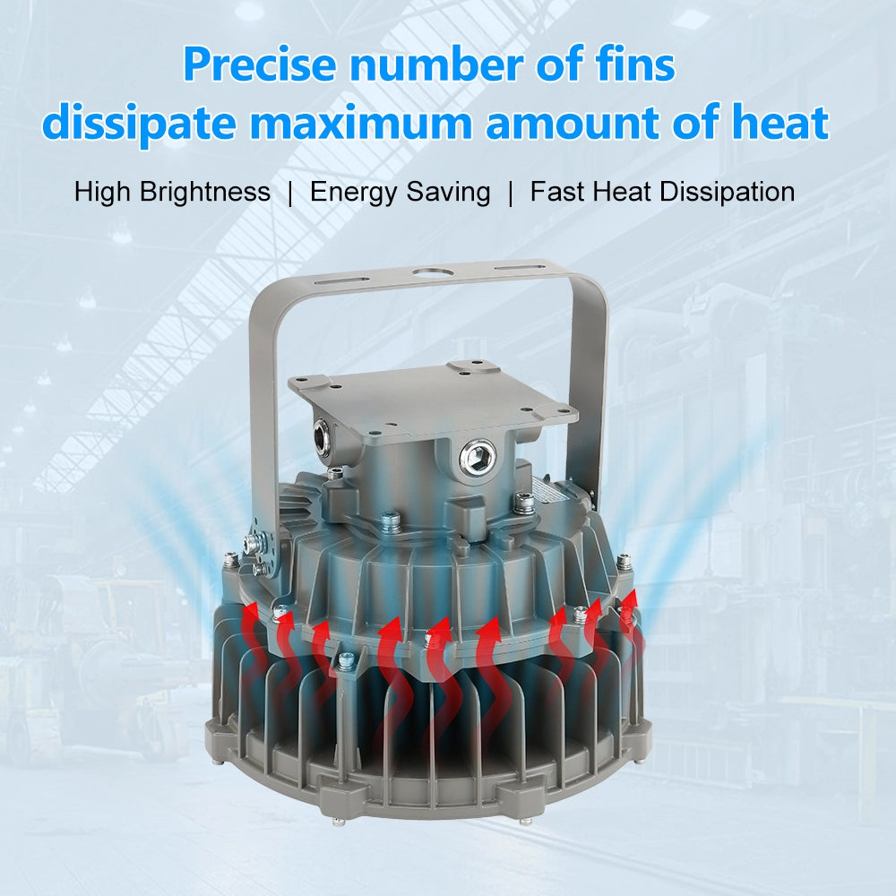 LED Explosion Proof Lighting 200W 32,000lm For Hazardous Areas