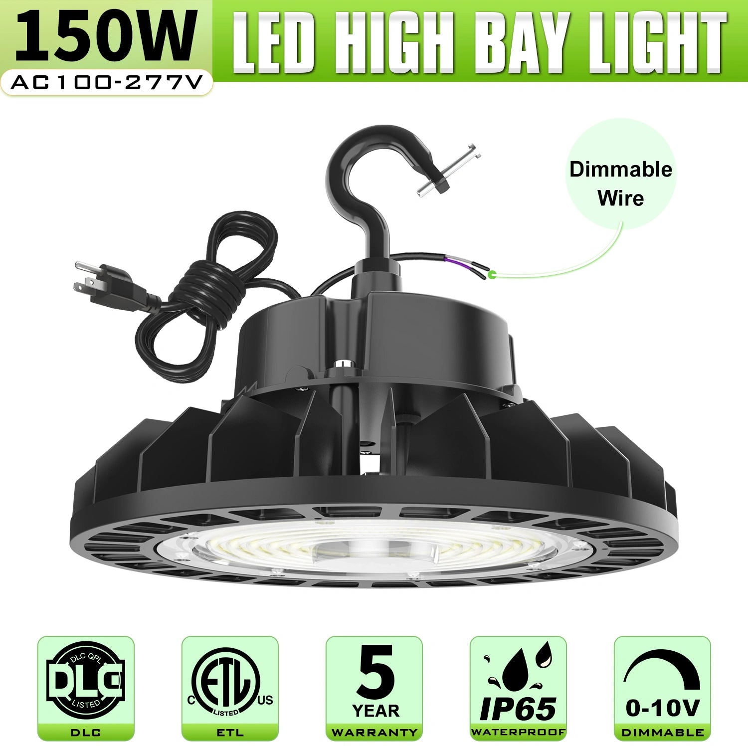 LG LED High Bay LED Lights - Adjustable Series 0-10V Dimmable