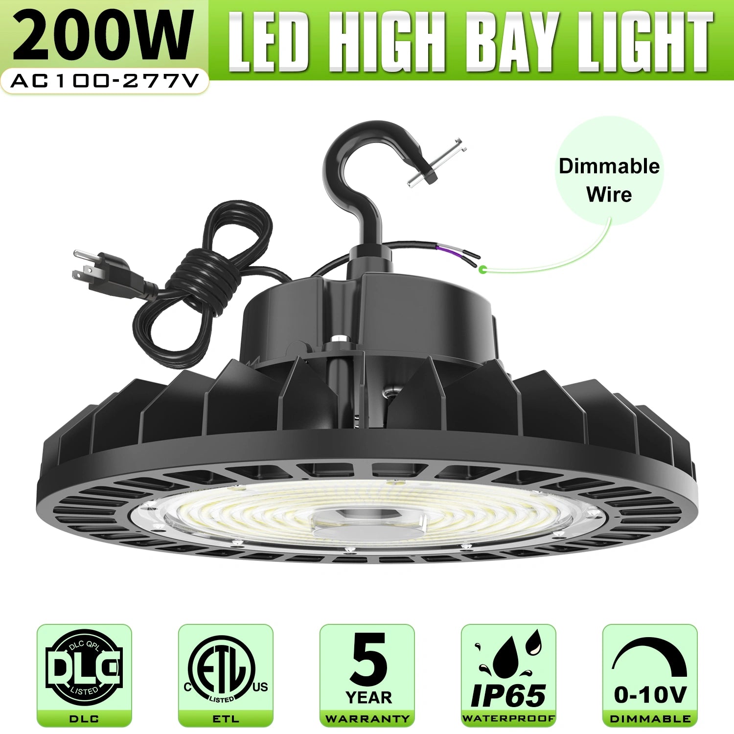 LG LED High Bay LED Lights - Adjustable Series 0-10V Dimmable