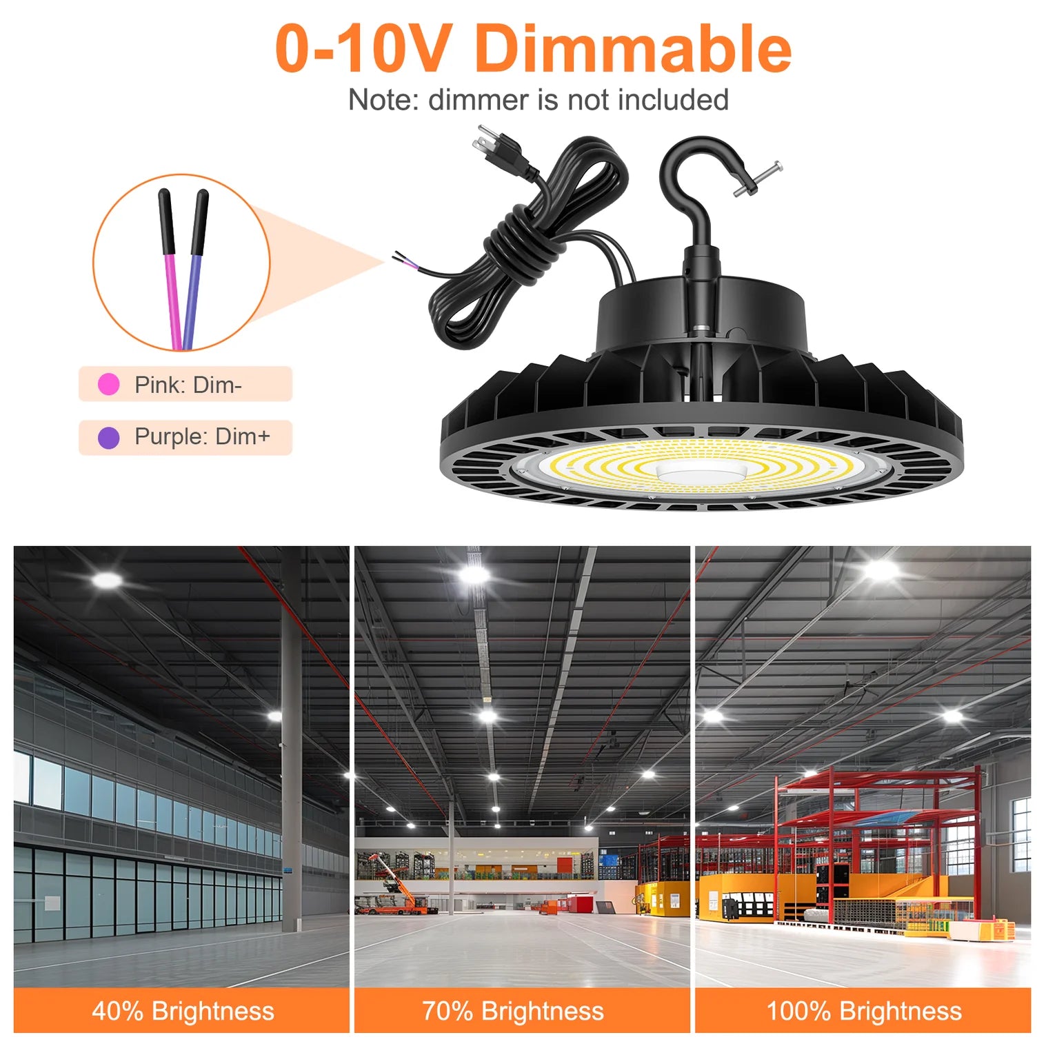 LG LED High Bay LED Lights - Adjustable Series 0-10V Dimmable