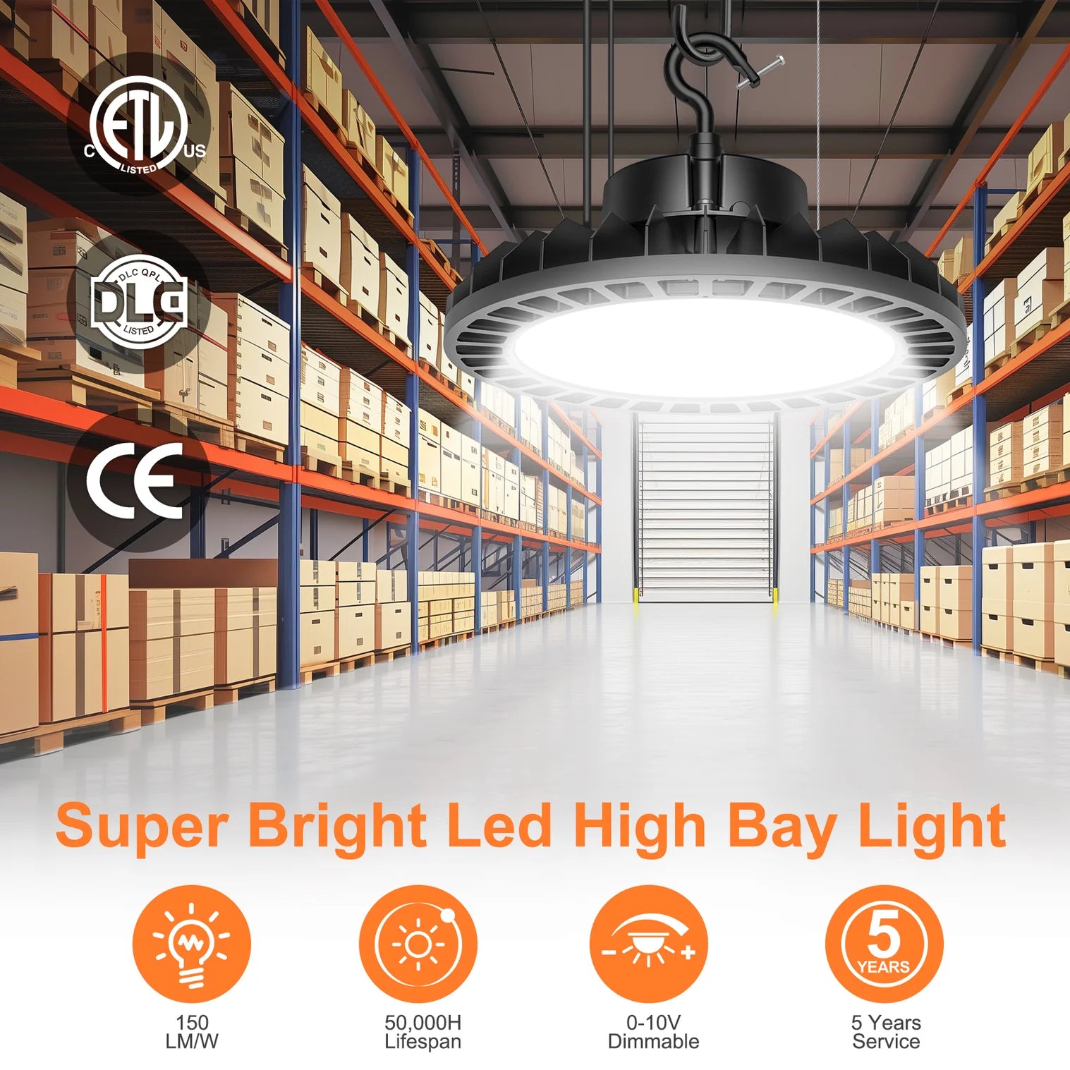 LG LED High Bay LED Lights - Adjustable Series 0-10V Dimmable